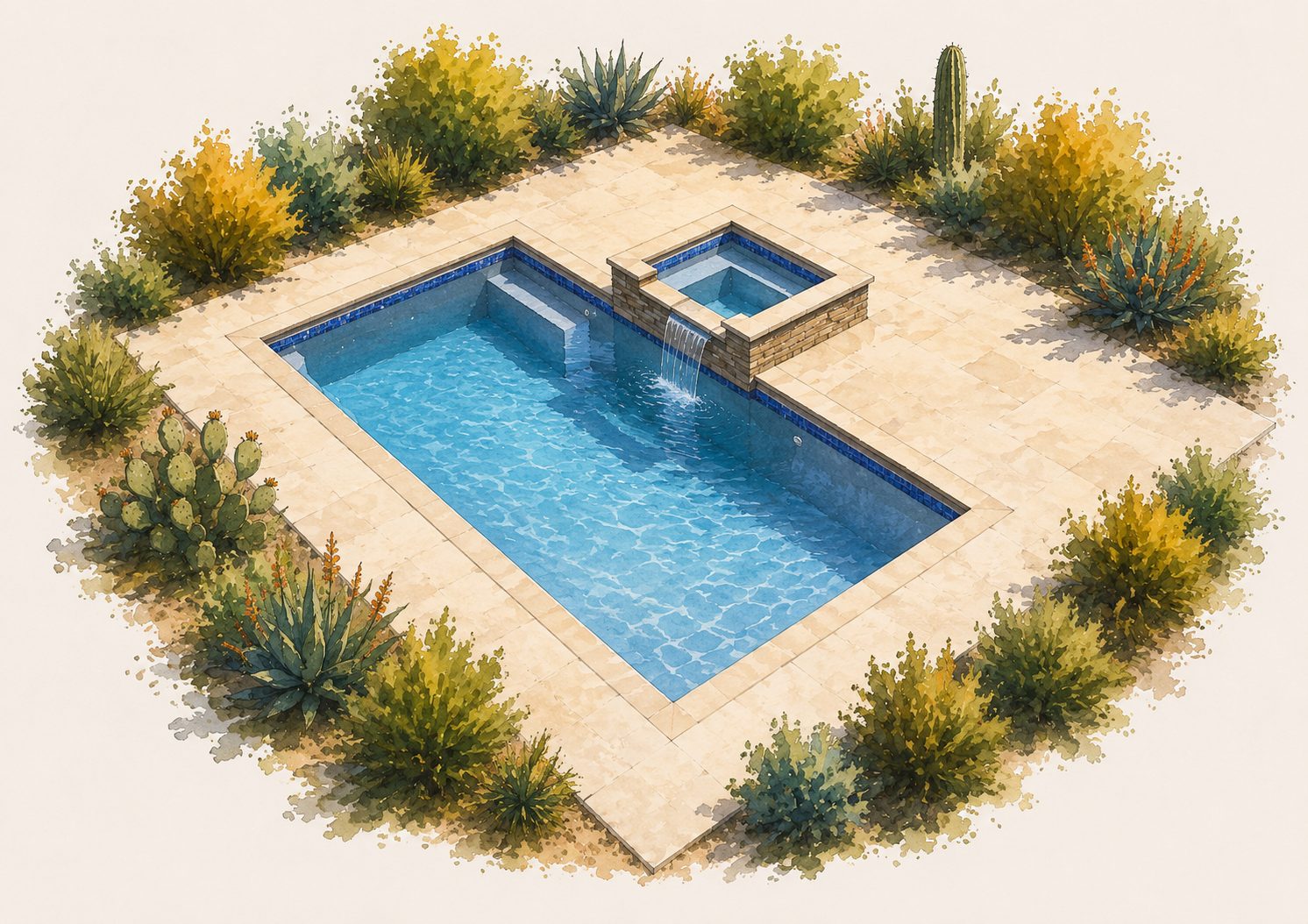 AI rendition of Social Swimmer